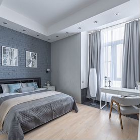 1-к. квартира, 42,8 м², 2 кровати