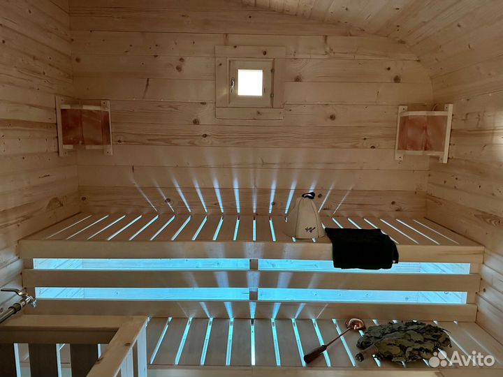 Баня бочка викинг