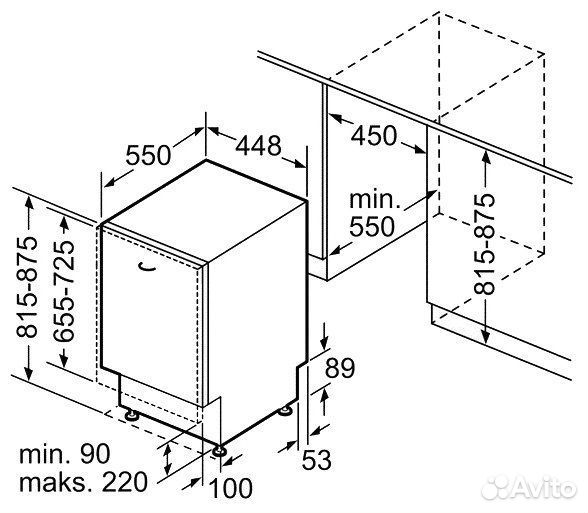 Посудомоечная машина bosch SPV25FX10R