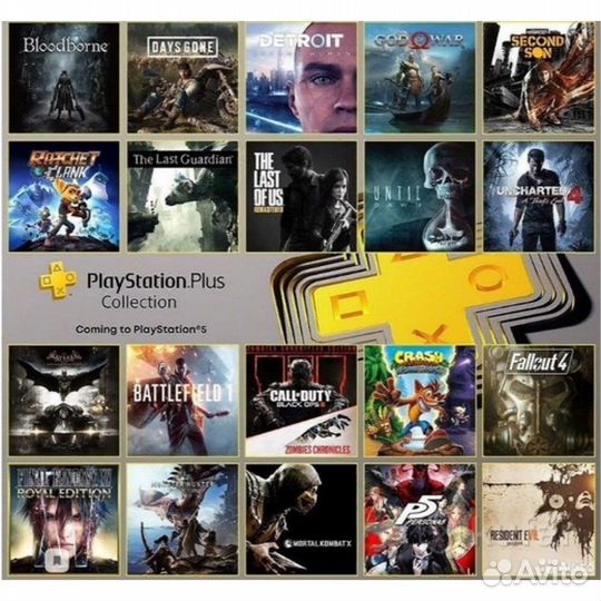 Подписка ps4/5 Ps Plus Extra/Delux +EA Play 12мес