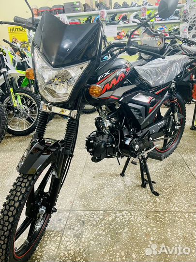 Мопед Alpha FX MAX 125(50) черный глянцевый