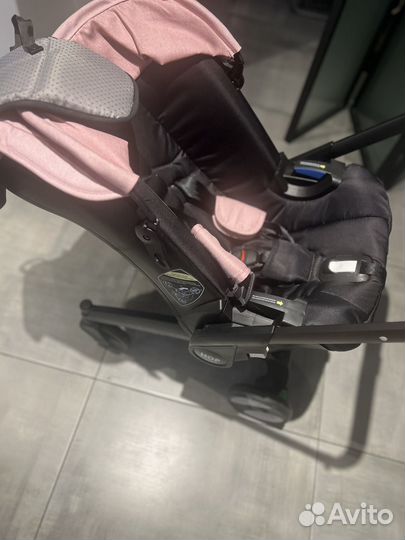 Автокресло коляска HOP Pink (розовая)