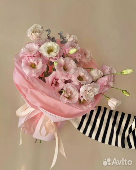 Доставка цветов / Эустома / 10 / Букет