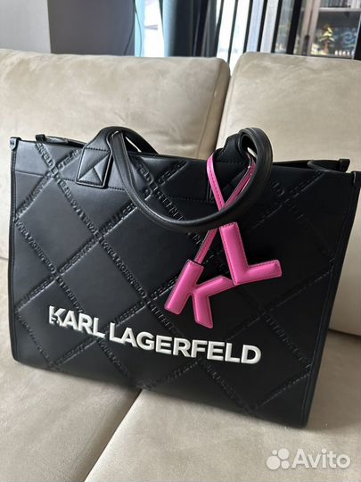 Karl lagerfeld сумка тоут