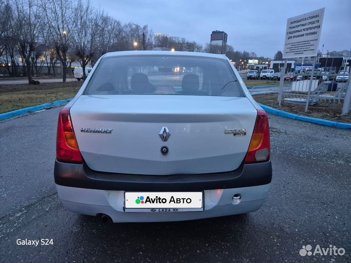 Renault Logan 1.4 МТ, 2008, 203 500 км