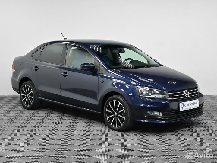Volkswagen Polo 1.6 AT, 2017, 122 000 км