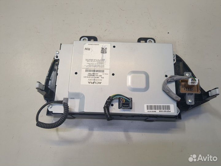 Дисплей компьютера Acura TLX, 2019