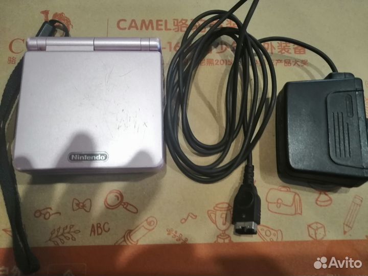 Gameboy advance sp розовый