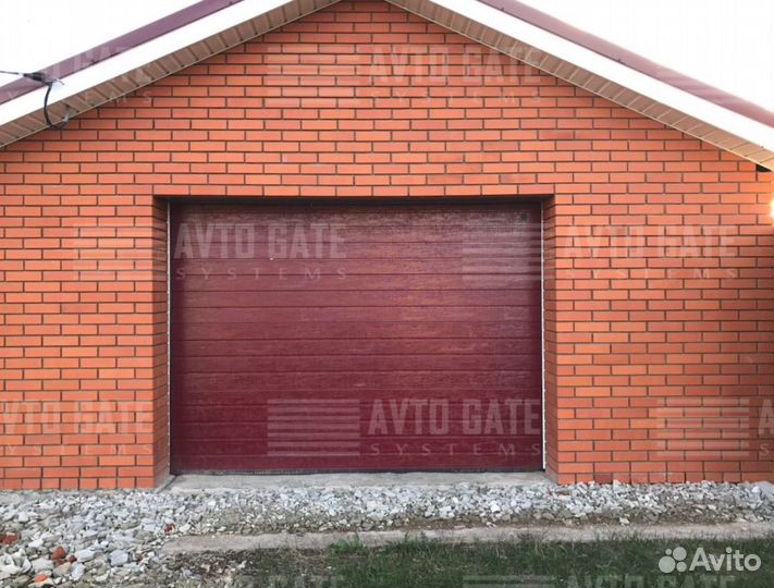 Ворота автоматические подъемные