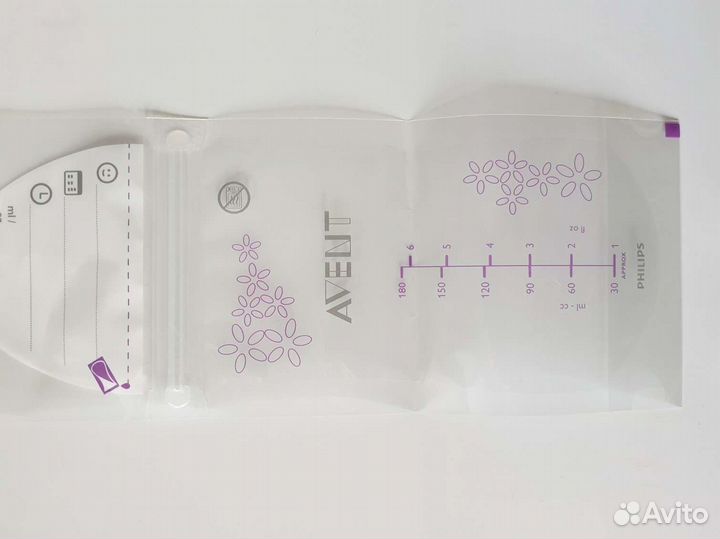 Пакет для хранения грудного молока Philips Avent