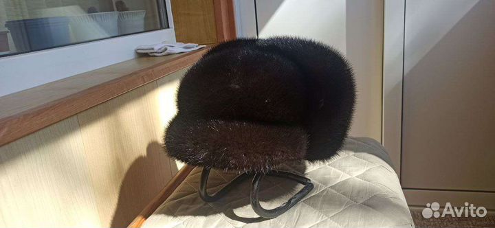 Шапка мужская норковая новая