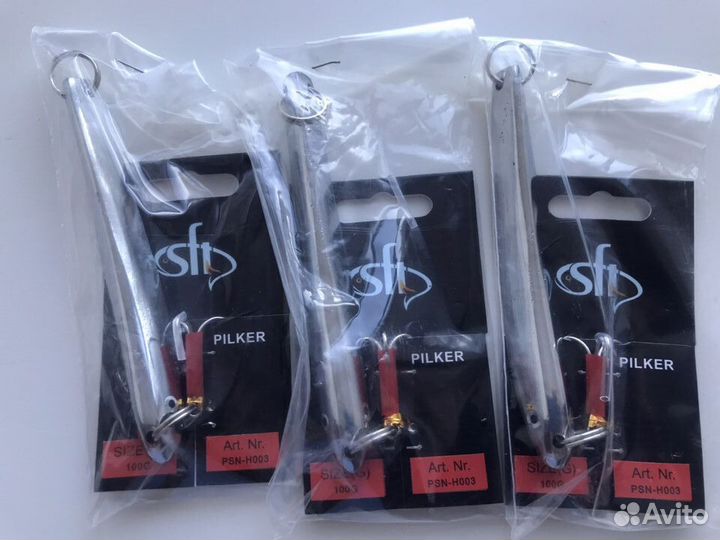 Пилькеры для морской рыбалки