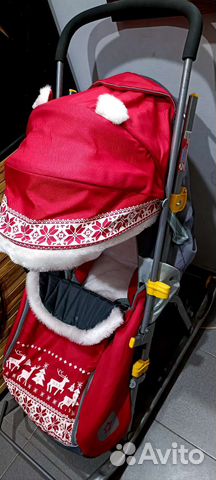 Детские санки коляска