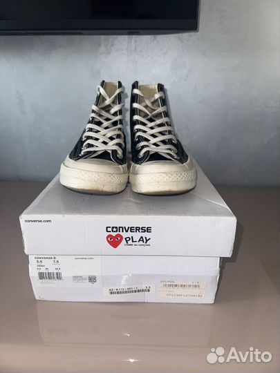 Кеды converse x comme des garcons