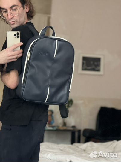Рюкзак кожаный мужской