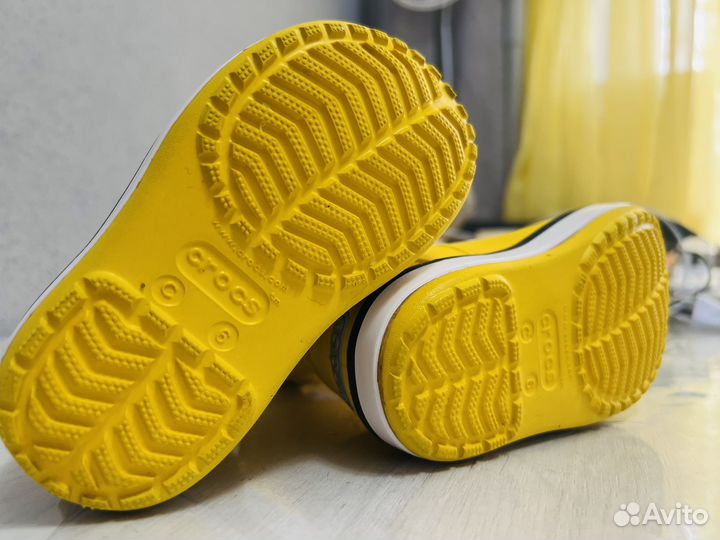 Резиновые сапоги crocs c6