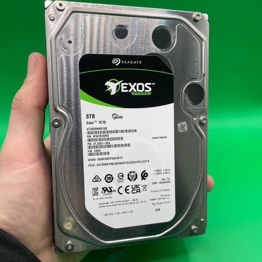 [ST8000NM018B] Жесткий Диск 8 Тб Seagate Exos St8000nm018b
