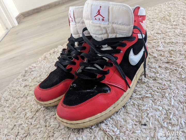 Кроссовки мужские nike air jordan натуральная кожа