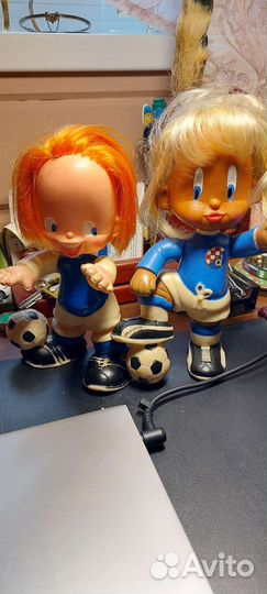 Резиновые футболисты. Производство Югославия