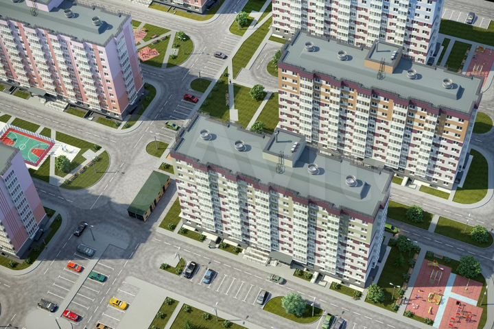 3-к. квартира, 73,5 м², 1/9 эт.