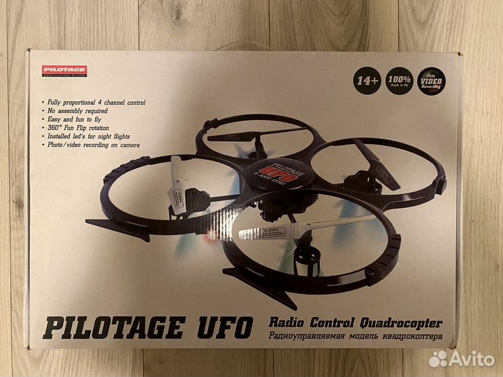 Квадрокоптер pilotage UFO
