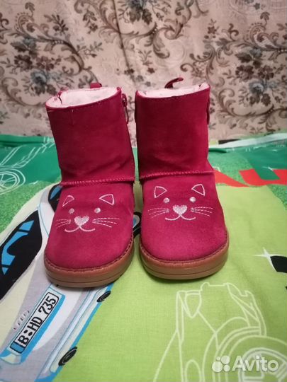 Ботинки на девочку 25 размер