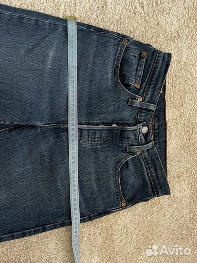 Джинсы levis 501 w24 L30