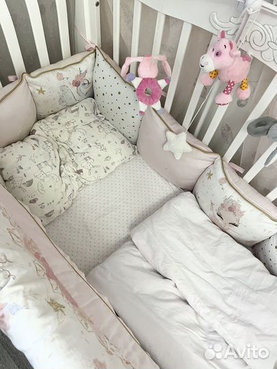 Кроватка детская Гандылян Габриэлла+набор