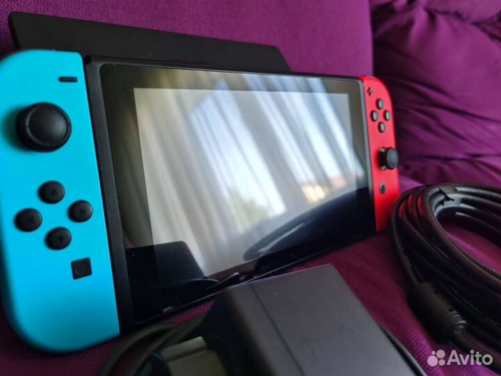 Прошитая Nintendo Switch rev2 256Гб вторая ревизия