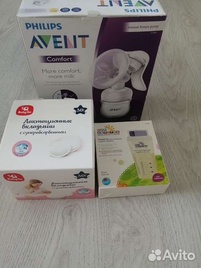 Молокоотсос avent ручной