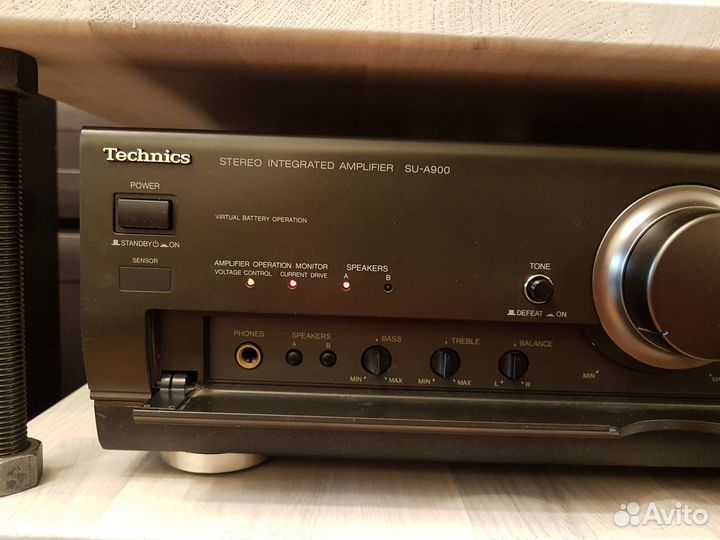 Усилитель Technics A-900. флагмaн в HI-FI в линейк