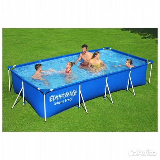 Бассейн каркасный Bestway Steel Pro
