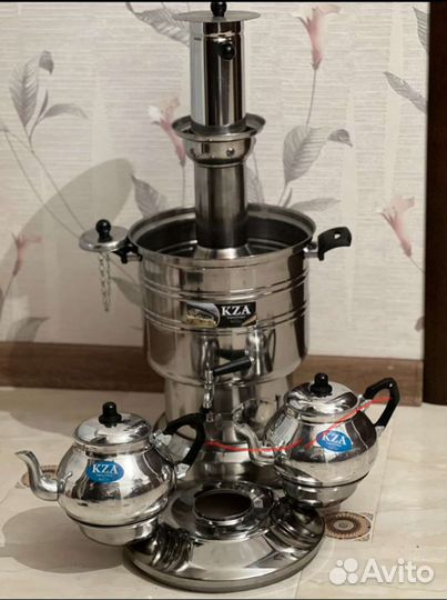 Турецкий самовар на дровах