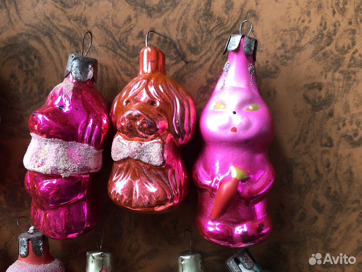 Елочные игрушки СССР
