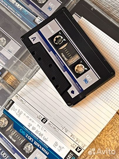 Аудиокассета maxell ud1 90 Japan