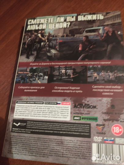 Walking dead инстинкт выживания pc box