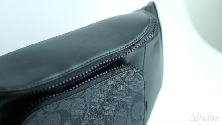 Coach мужская поясная сумка