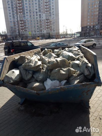 Вывоз бункерами мусора, грунта, бетона