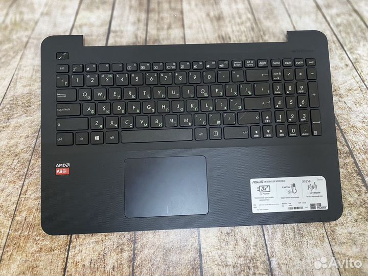 Ноутбук asus X555B. По запчастям