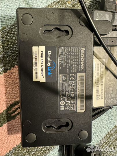 Док-станция Lenovo ThinkPad USB 3.0 Pro Dock