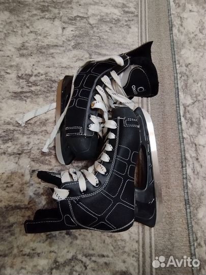 Коньки хоккейные oxelo 39 размер