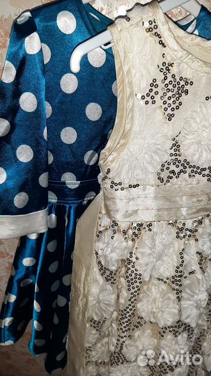 Нарядные платья в горошек