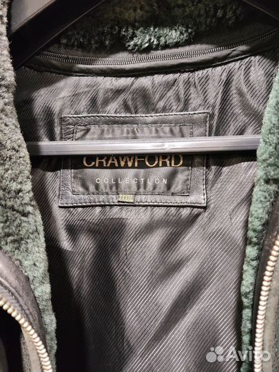 Куртка мужская из натуральной кожи и меха