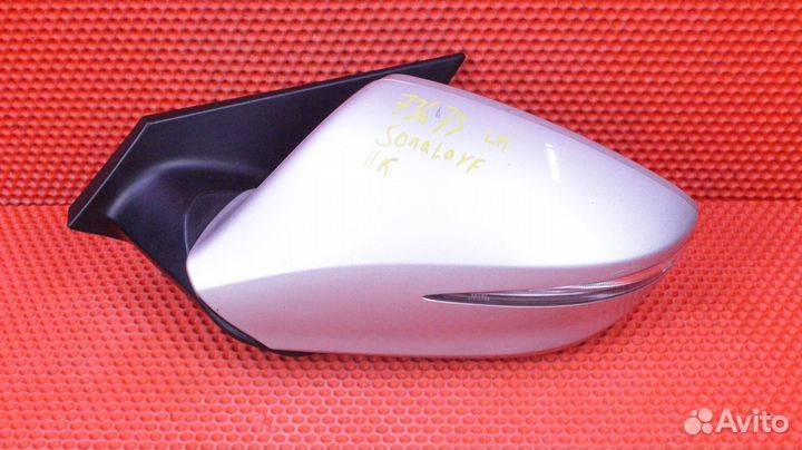 Зеркало заднего вида боковое левое Hyundai Sonata