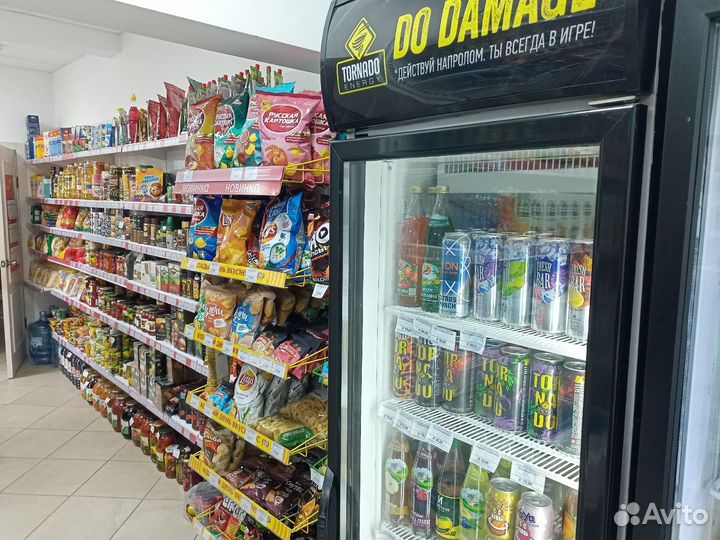 Продуктовый магазин с помещением, кассы от 60к