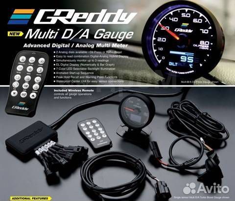 GReddy multi d/a gauge оригинал