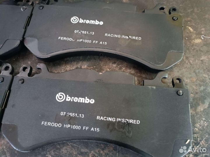 Колодки brembo gt6 новые