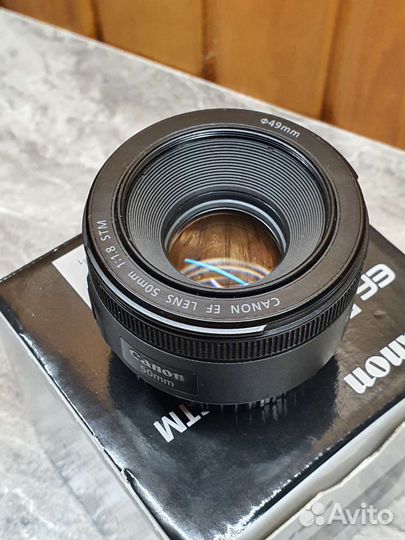 Объектив canon ef 50mm f 1.8 stm