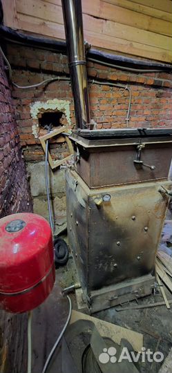 Твердотопливный котел бу
