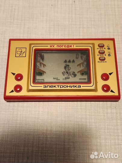 Игра Электроника нупогоди декабрь 1985г. СССР Волк